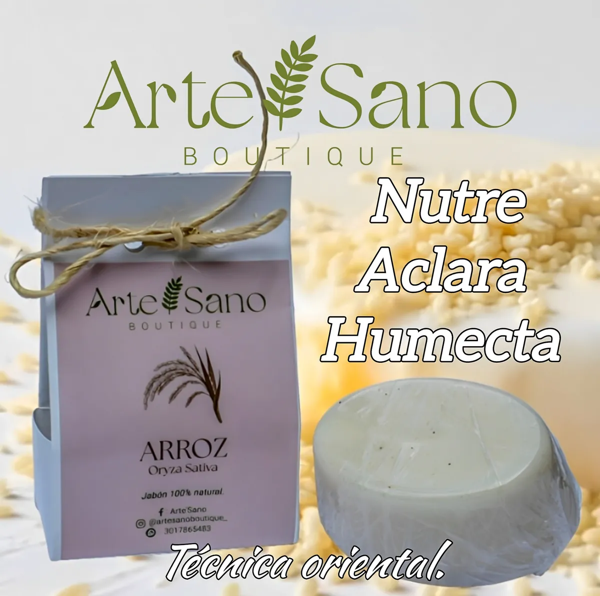 Jabón de Arroz